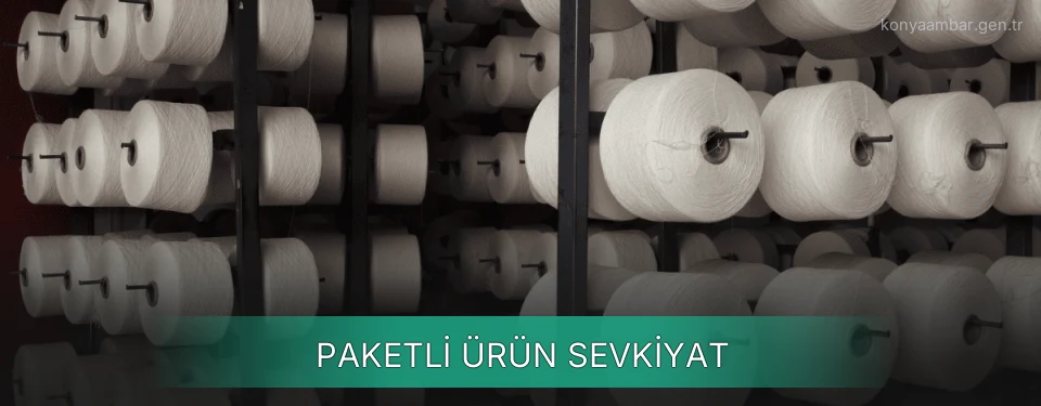 Konya Paketli Ürün Ambar Firmaları